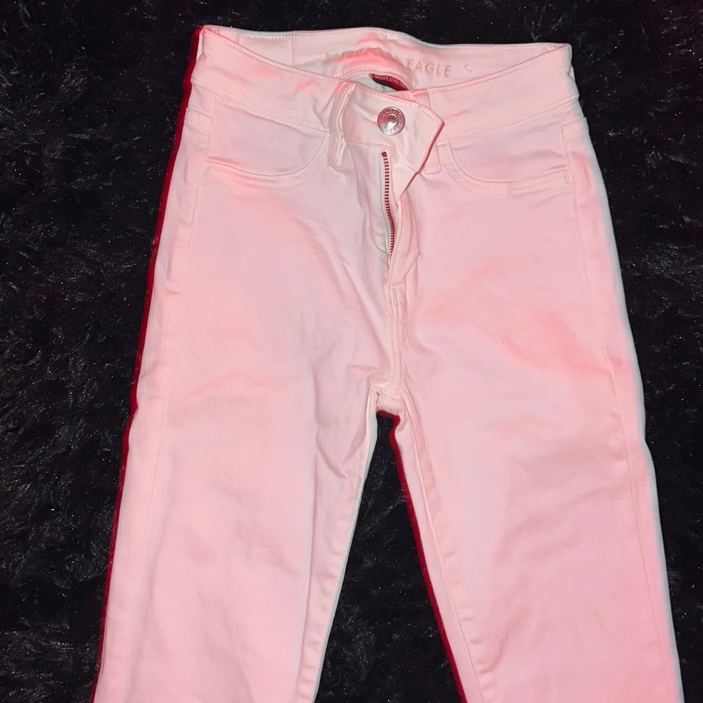 White jeans
